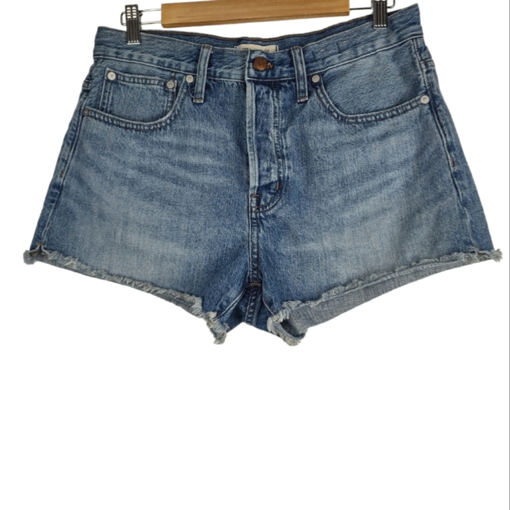 Madewell High-Rise Relaxed Denim Shorts